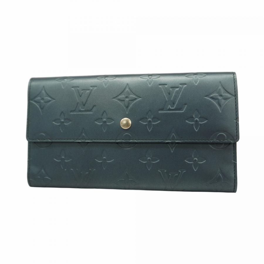 LOUIS.VUITTON/モノグラム.マット.三つ折り長財布