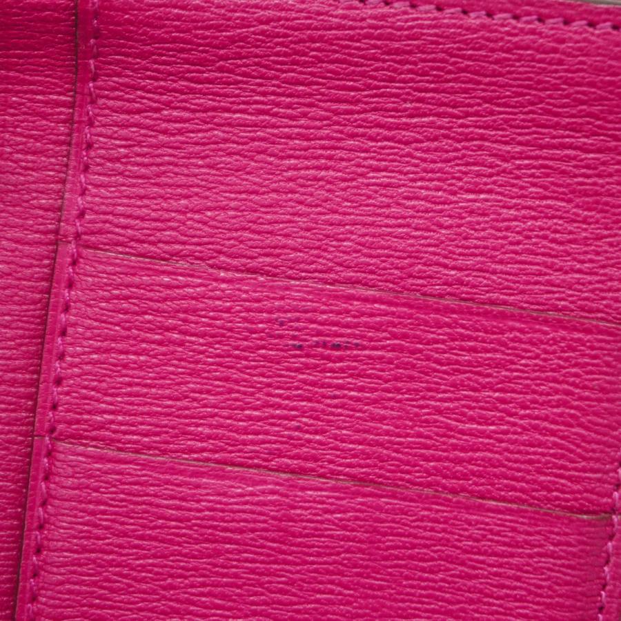 HERMES 【5cd4542】エルメス 長財布 ベアンスフレ アリゲーター ローズ  