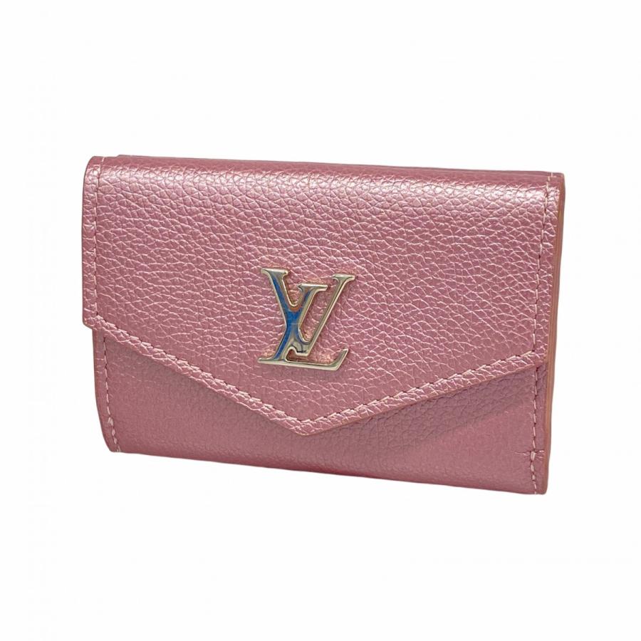 ルイヴィトン✨ポルトフォイユ ロック ミニ カプシーヌ クリスタルローズ 希少 ルイヴィトンカプシーヌ ポルトフォイユ ロックミニ クリスタルローズ