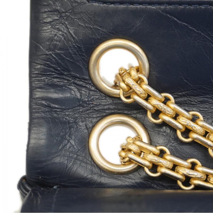 CHANEL 【5ce5282】シャネル ショルダーバッグ Vステッチ 2.55 カーフ  