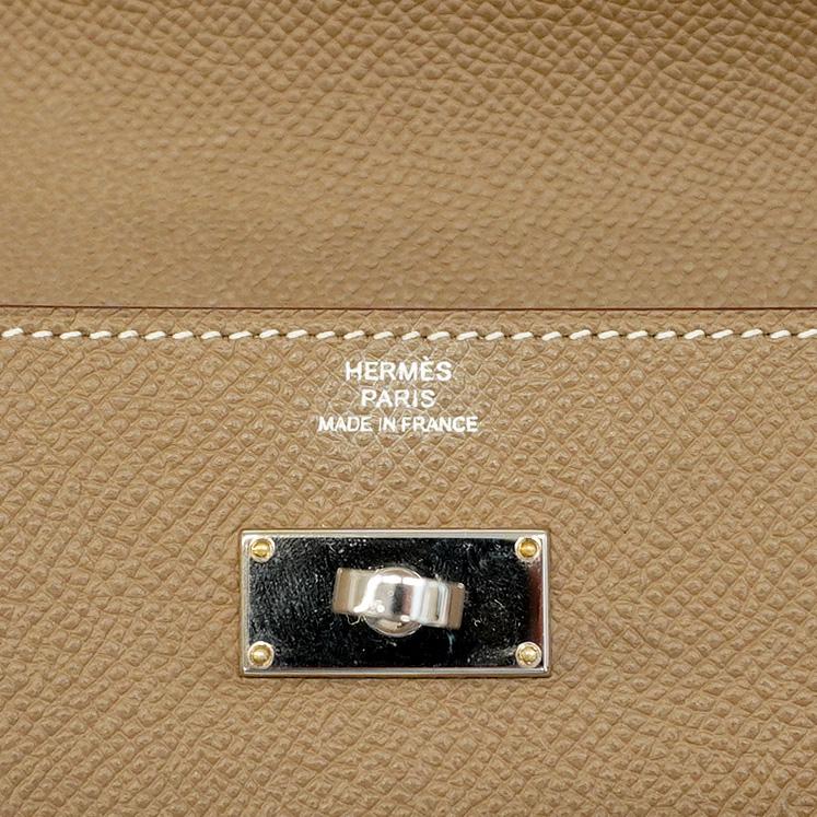 HERMES 【5ce5294】エルメス 長財布 ケリーウォレット ヴォーエプソン  