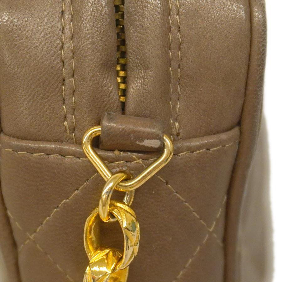 CHANEL 【5ce5360】シャネル ショルダーバッグ マトラッセ フリンジ  