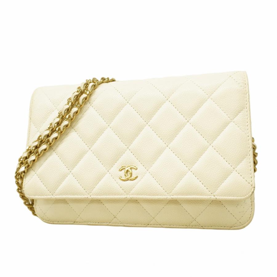 CHANEL 【5ce5440】シャネル ショルダーウォレット マトラッセ  