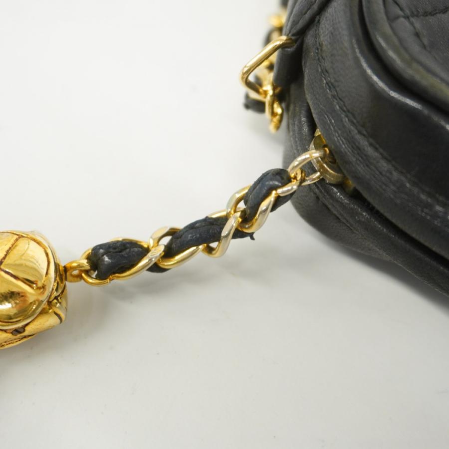 CHANEL 【5ce5557】シャネル ショルダーバッグ マトラッセ フリンジ  