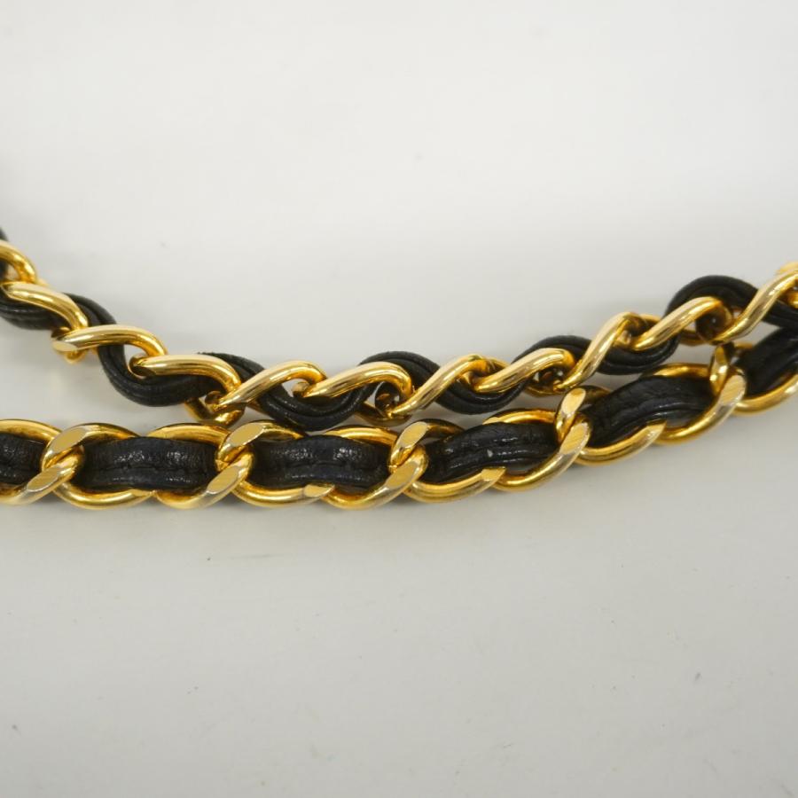 CHANEL 【5ce5557】シャネル ショルダーバッグ マトラッセ フリンジ  