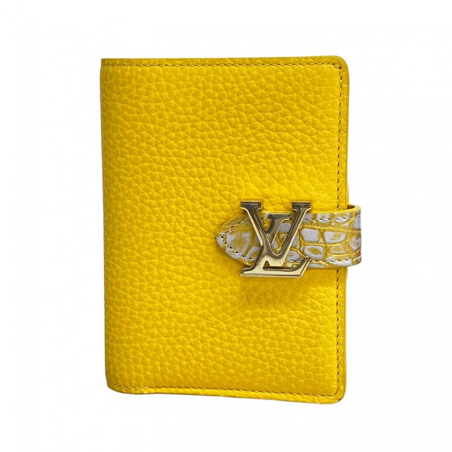 5ce5689】ルイヴィトン 財布 トリヨン/クロコダイル LVヴェルティカル