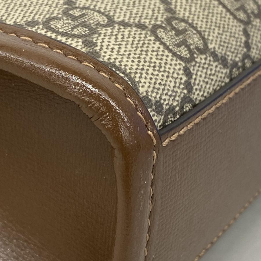 GUCCI 【5ce5874】グッチ ショルダーバッグ GGスプリーム 671628 PVC  