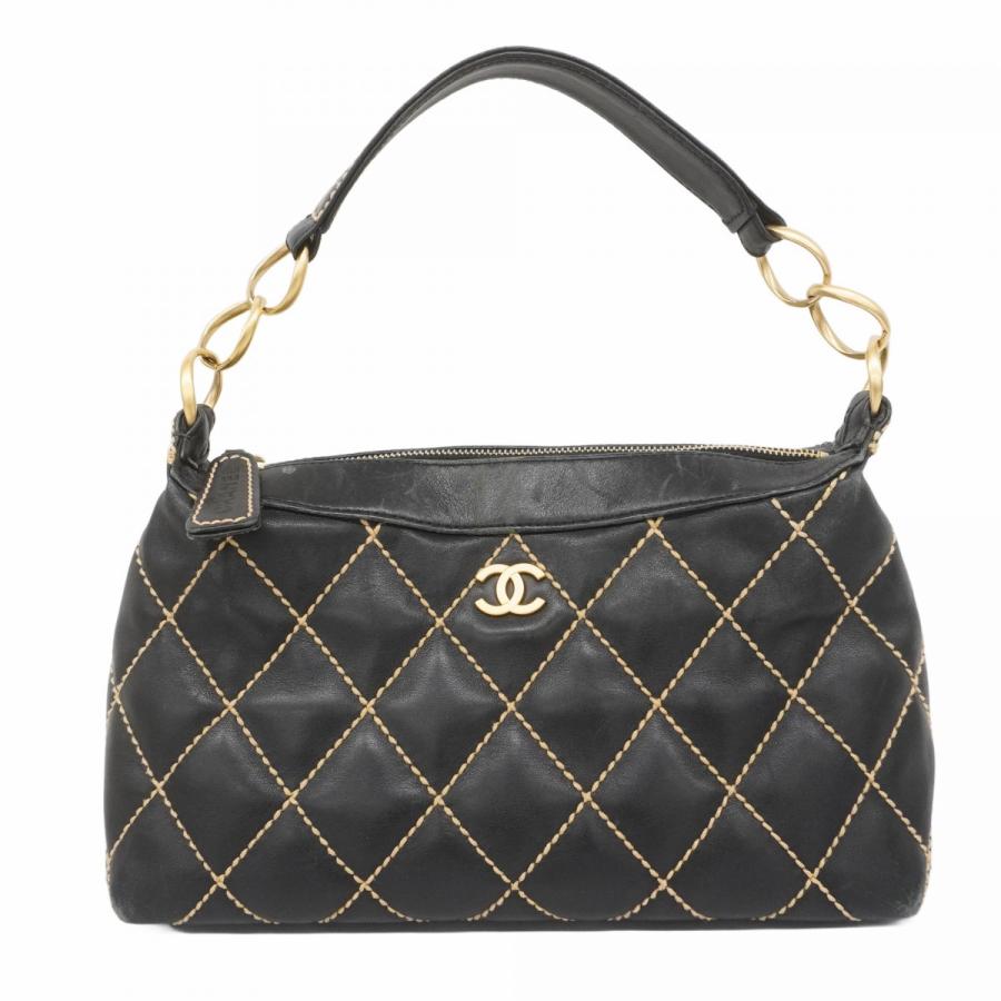 CHANEL 【5ce5995】シャネル ショルダーバッグ ワイルドステッチ  