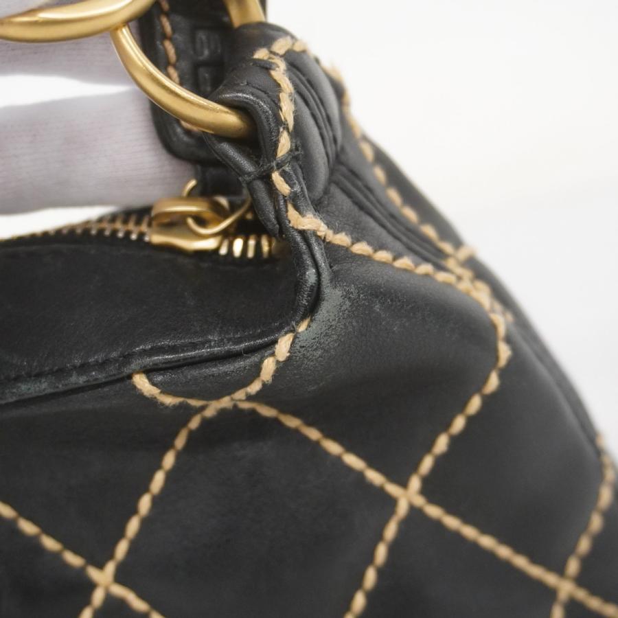 CHANEL 【5ce5995】シャネル ショルダーバッグ ワイルドステッチ  