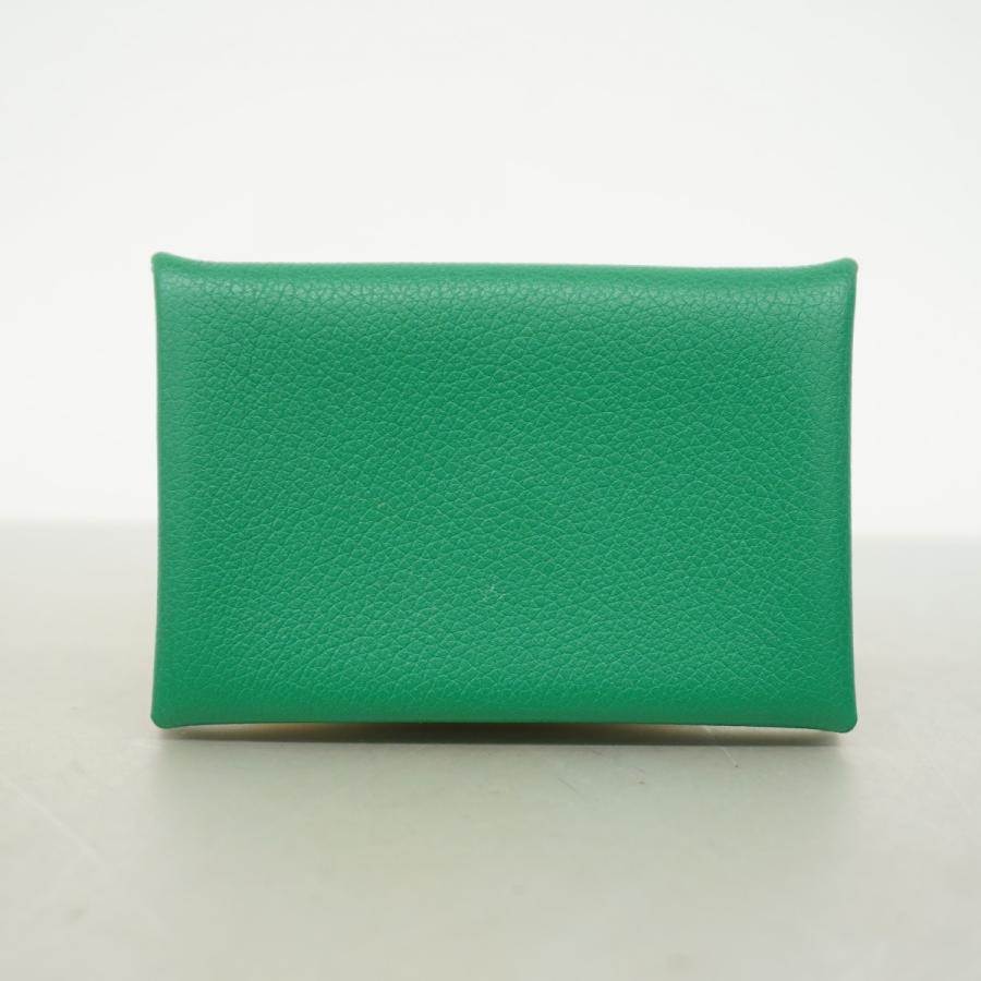HERMES 【5ce6219】エルメス カードケース カルヴィ エバーカラー  