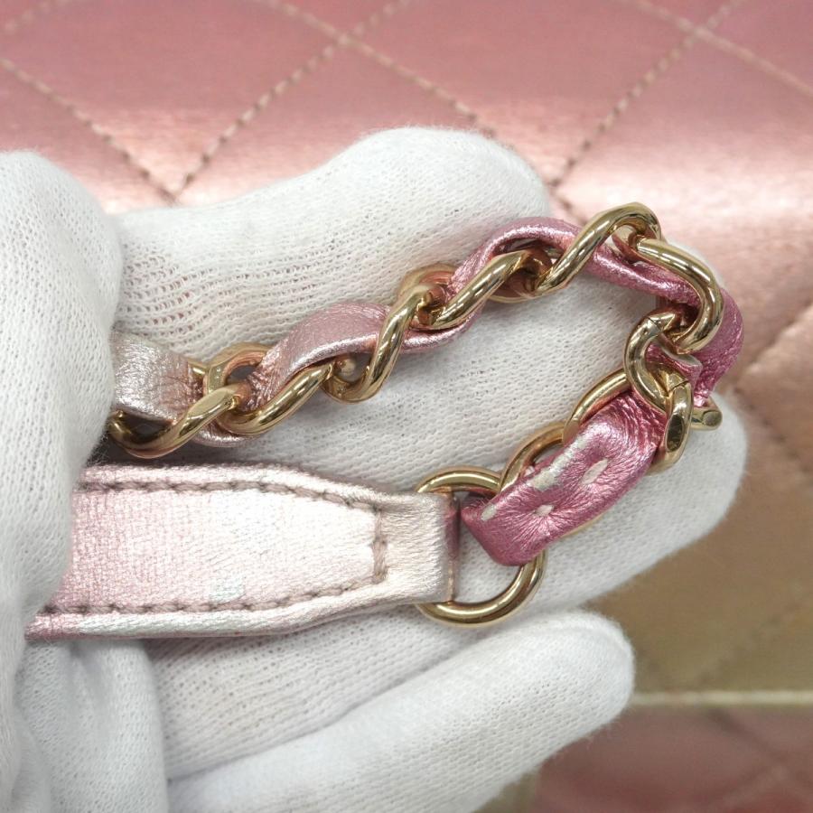 CHANEL 【5cf6809-e】シャネル ショルダーバッグ マトラッセ チェーン  