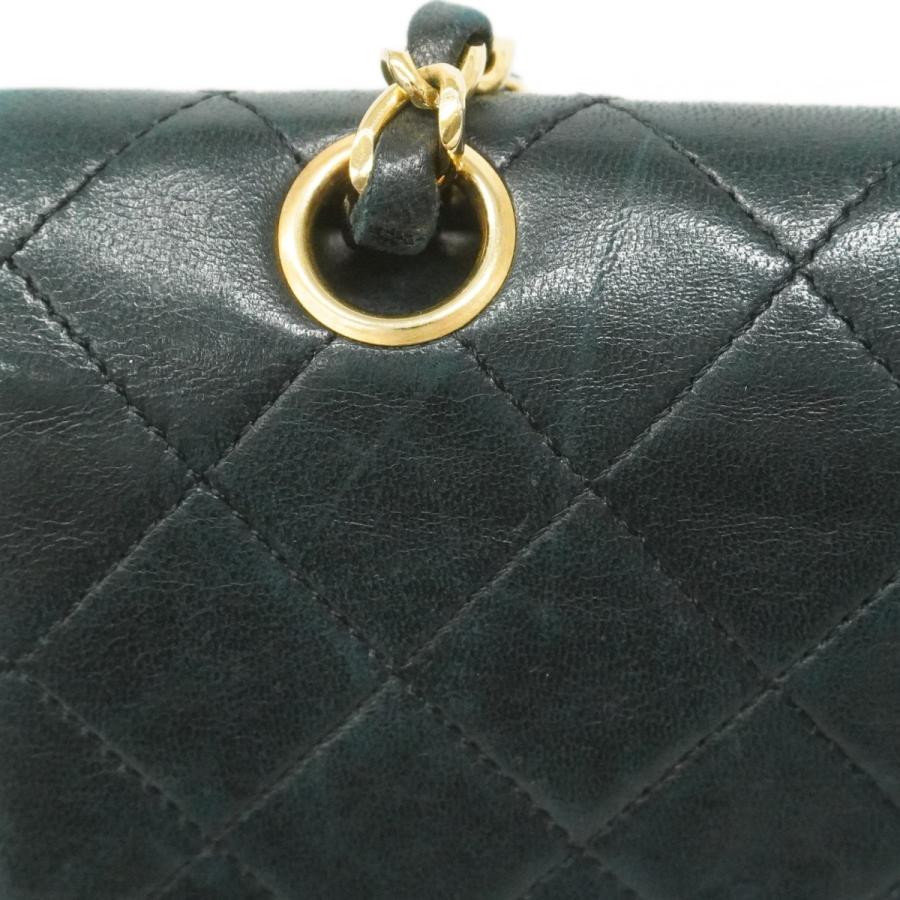 CHANEL 【5da0094】シャネル ショルダーバッグ マトラッセ Wフラップ W  