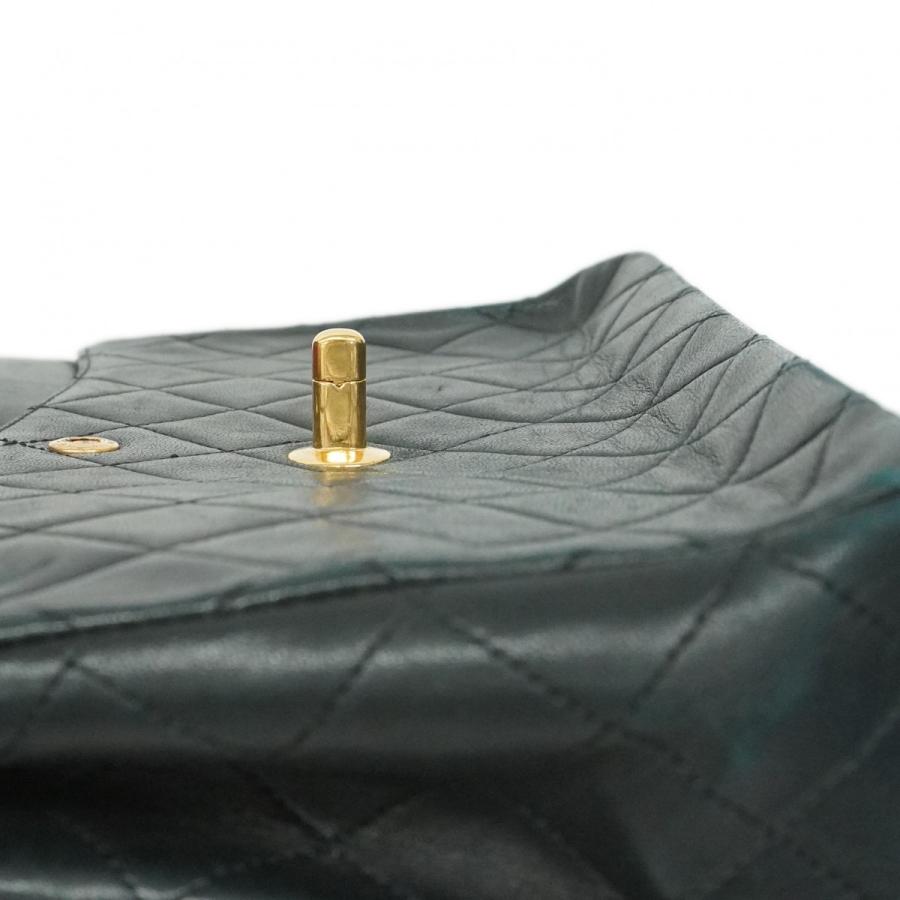 CHANEL 【5da0094】シャネル ショルダーバッグ マトラッセ Wフラップ W  