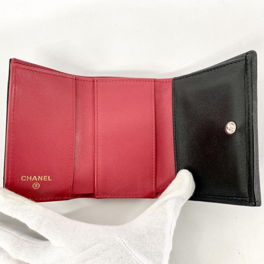 CHANEL ☆最終価格☆SALE【5da0194】シャネル 三つ折り財布 CHANEL ☆最終価格☆SALE【5da0194】シャネル 三つ折り財布