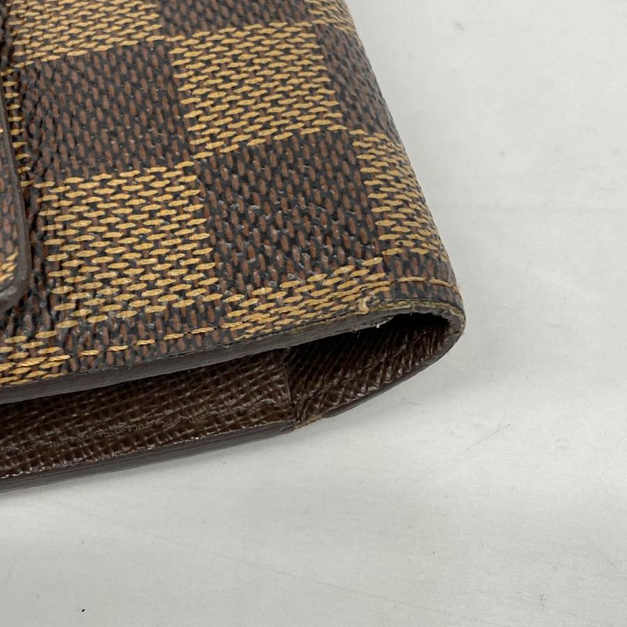 LOUIS VUITTON 【5da0254】ルイヴィトン 三つ折り長財布 ダミエ LOUIS VUITTON 【5da0254】ルイヴィトン 三つ折り長財布 ダミエ