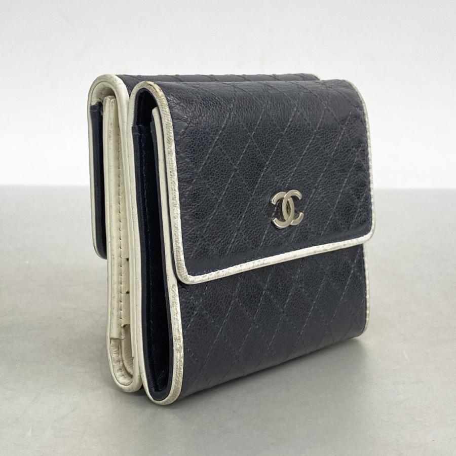 CHANEL ☆SALE【5da0401】シャネル 三つ折り財布 ビコローレ CHANEL ☆SALE【5da0401】シャネル 三つ折り財布 ビコローレ
