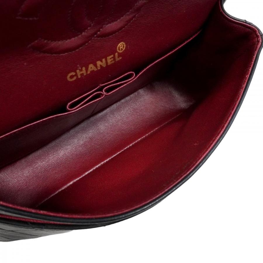 CHANEL 【5da0524】シャネル ショルダーバッグ マトラッセ Wフラップ W  