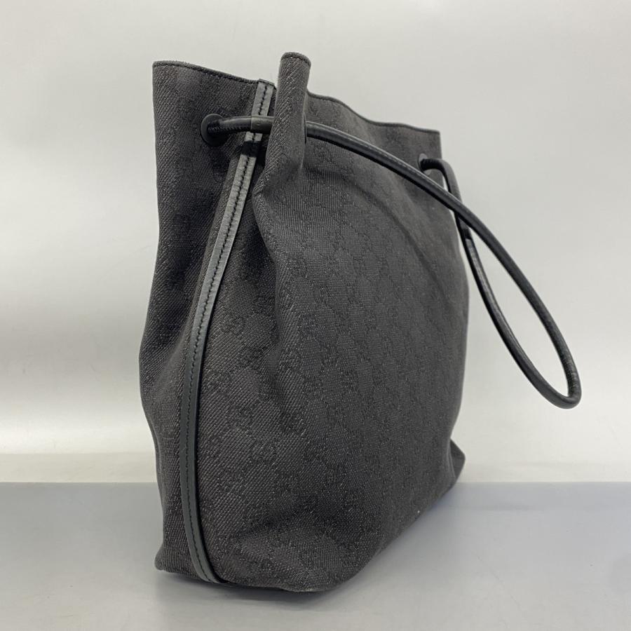 GUCCI 【5da0734】グッチ トートバッグ 101341 デニム ブラック GUCCI 【5da0734】グッチ トートバッグ 101341 デニム ブラック