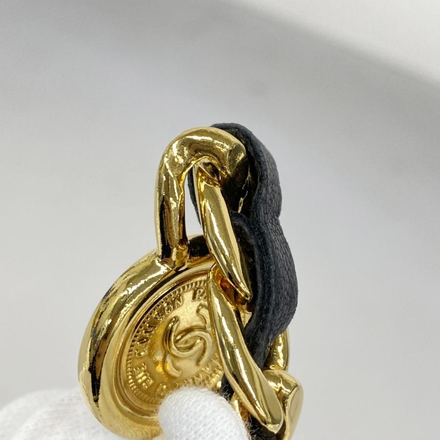 CHANEL 【5da0922】シャネル ベルト ブラック ゴールド金具 CHANEL 【5da0922】シャネル ベルト ブラック ゴールド金具