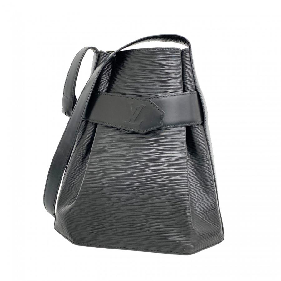 LOUIS VUITTON サックデポールPM ショルダーバッグ エピ ノワール