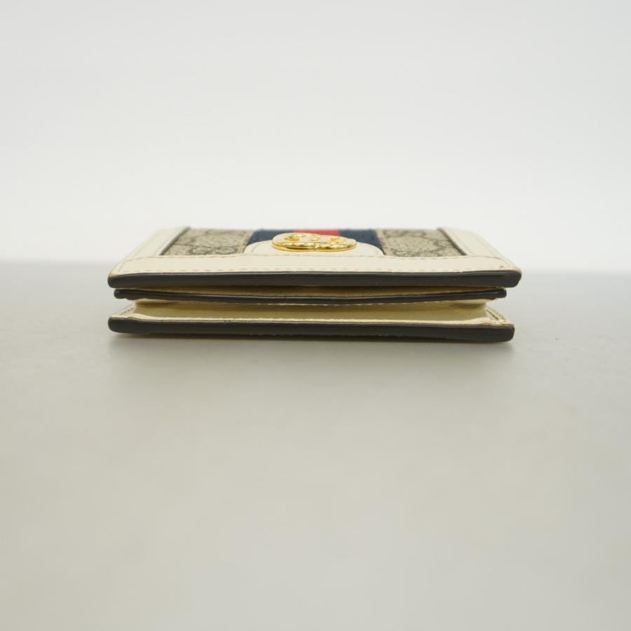 GUCCI 【5da1118】グッチ 財布 オフィディア 523155 PVC ホワイト  