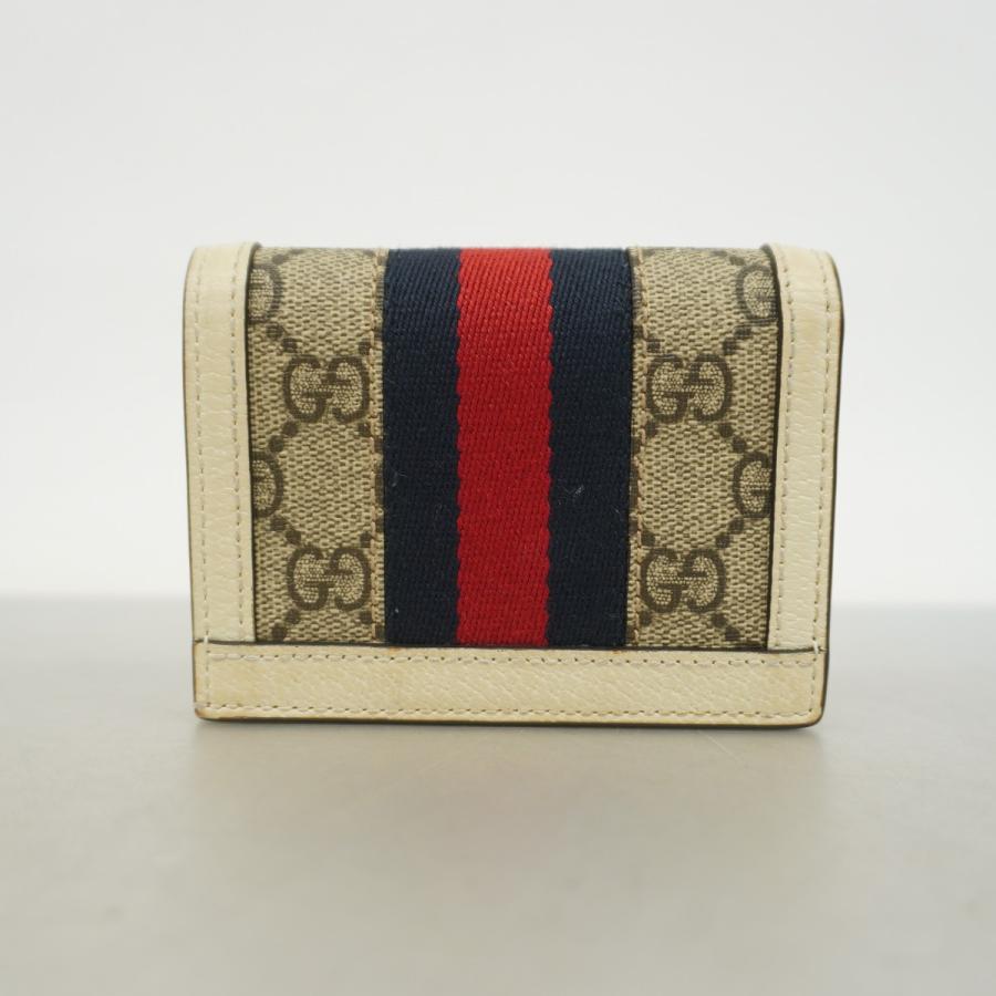 GUCCI 【5da1118】グッチ 財布 オフィディア 523155 PVC ホワイト  