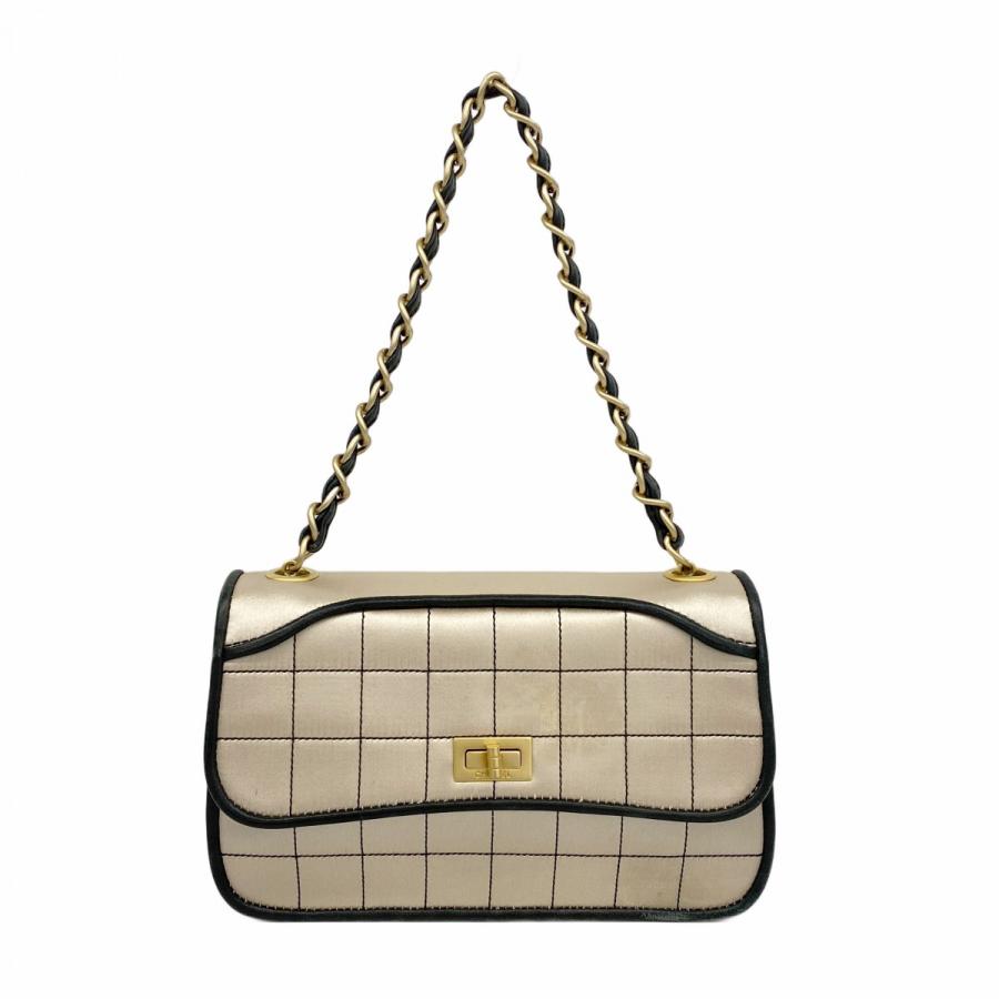 CHANEL 【5da1238】シャネル ハンドバッグ 2.55/チョコバー チェーン  