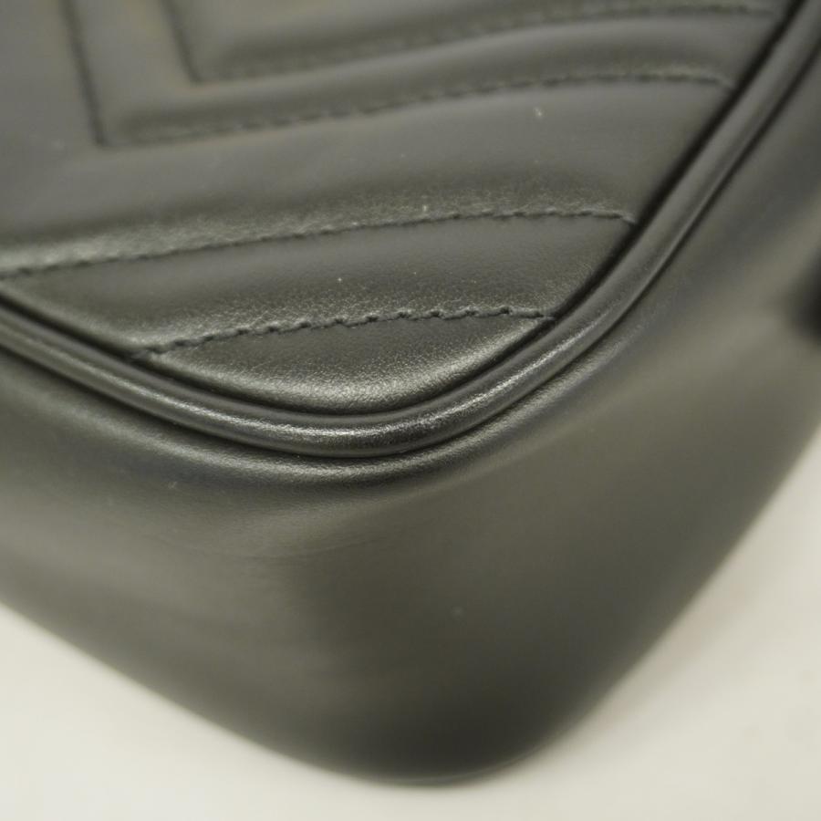 GUCCI 【5da1320】グッチ ショルダーバッグ GGマーモント 447632  