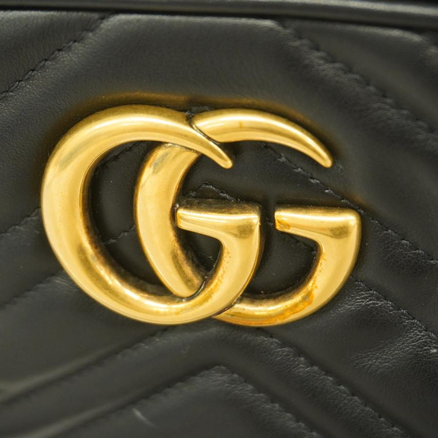GUCCI 【5da1320】グッチ ショルダーバッグ GGマーモント 447632  