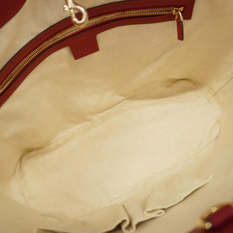 GUCCI 【5da1321】グッチ トートバッグ マイクロGG 309613 エナメル  