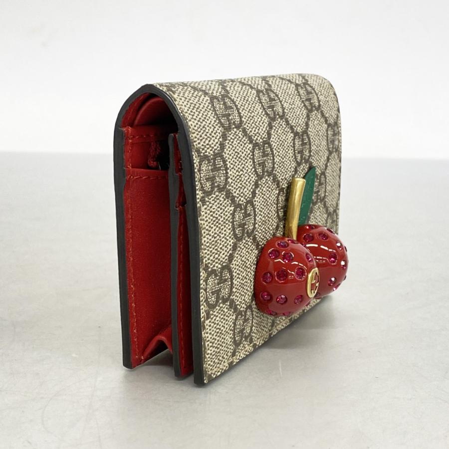 GUCCI 【5da1342】グッチ 財布 GGスプリーム チェリー 476050 GUCCI 【5da1342】グッチ 財布 GGスプリーム チェリー 476050