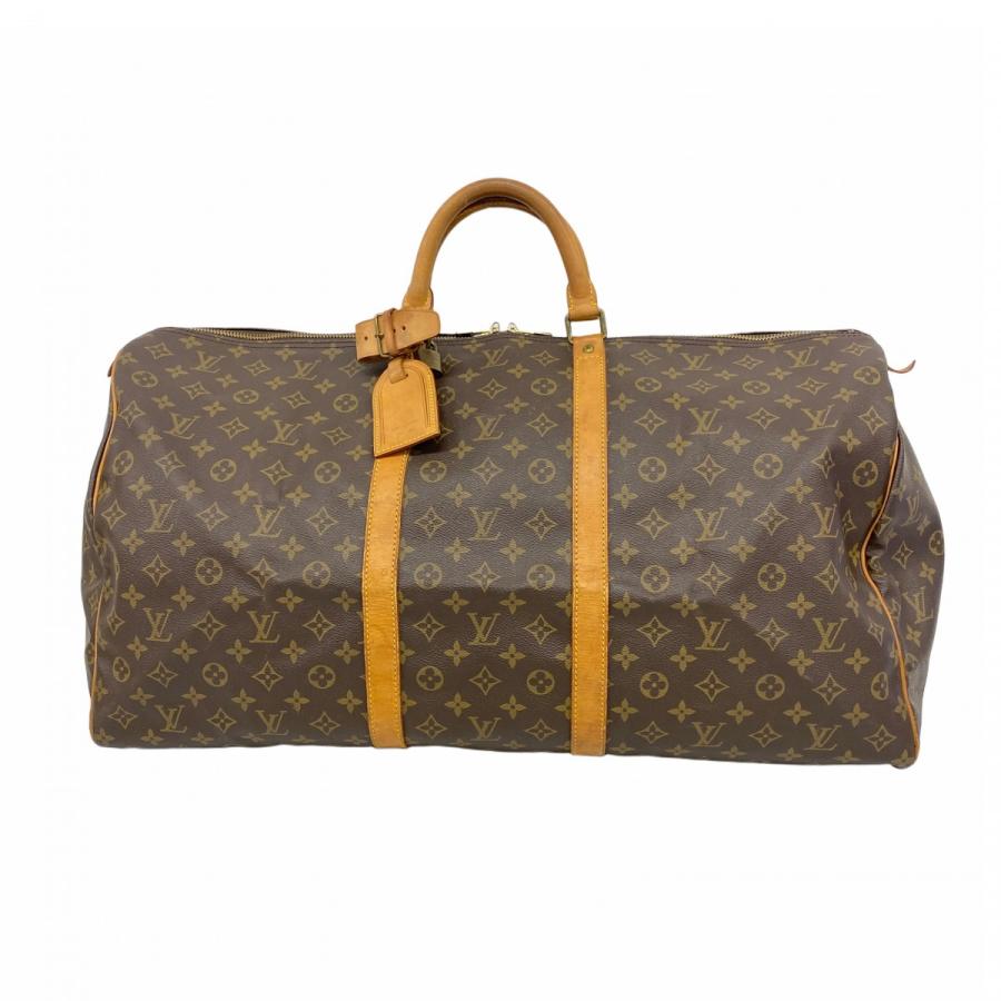 【真贋保証♡鑑定済】良品　ルイヴィトン　モノグラム　ボストンバッグ　キーポル60 良品】ルイヴィトン（モノグラム）キーポル60 ボストバック キレイ目