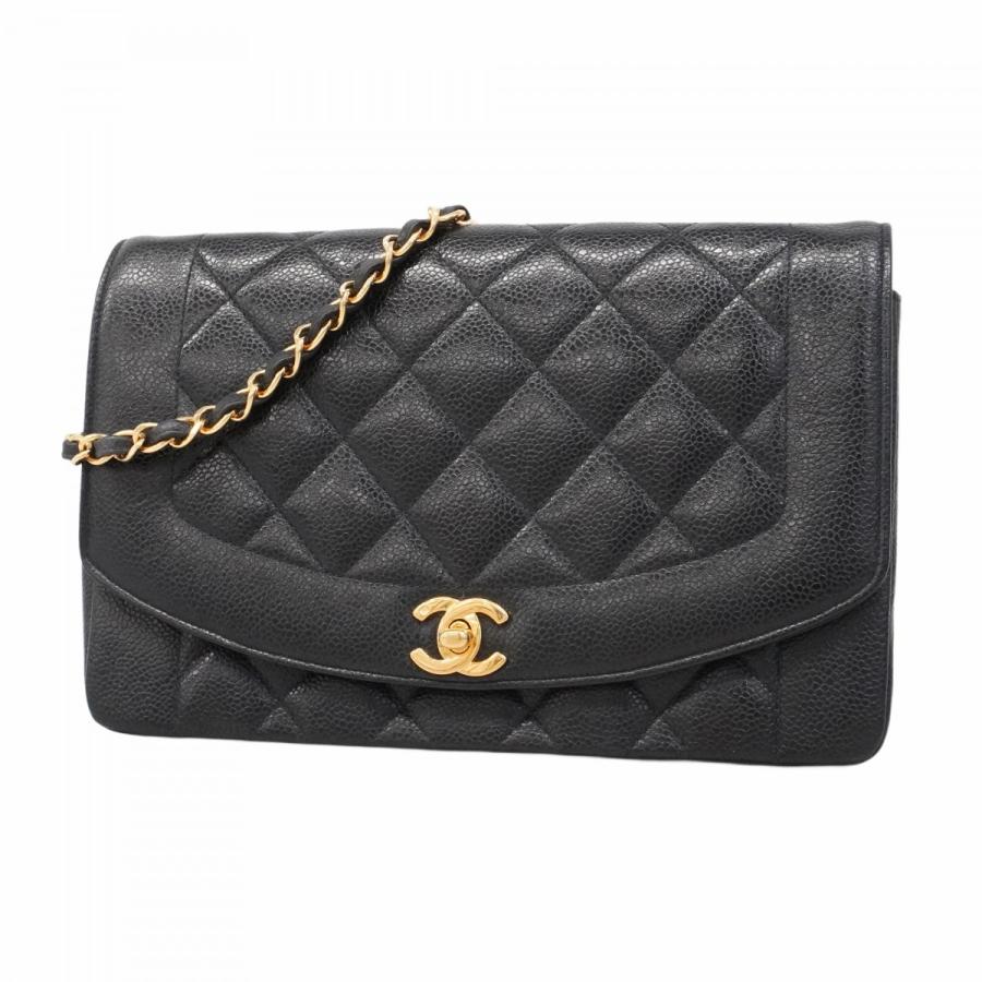 CHANEL 【5db1514】シャネル ショルダーバッグ ダイアナ チェーン  
