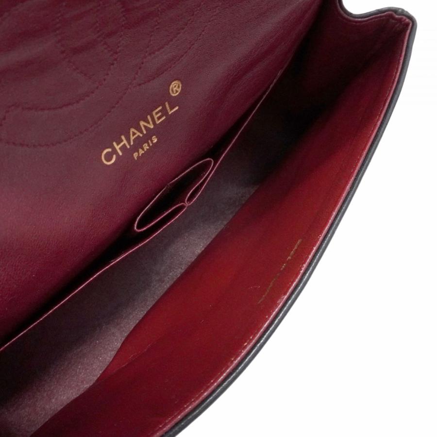 CHANEL 【5db1516】シャネル ショルダーバッグ マトラッセ Wフラップ W  