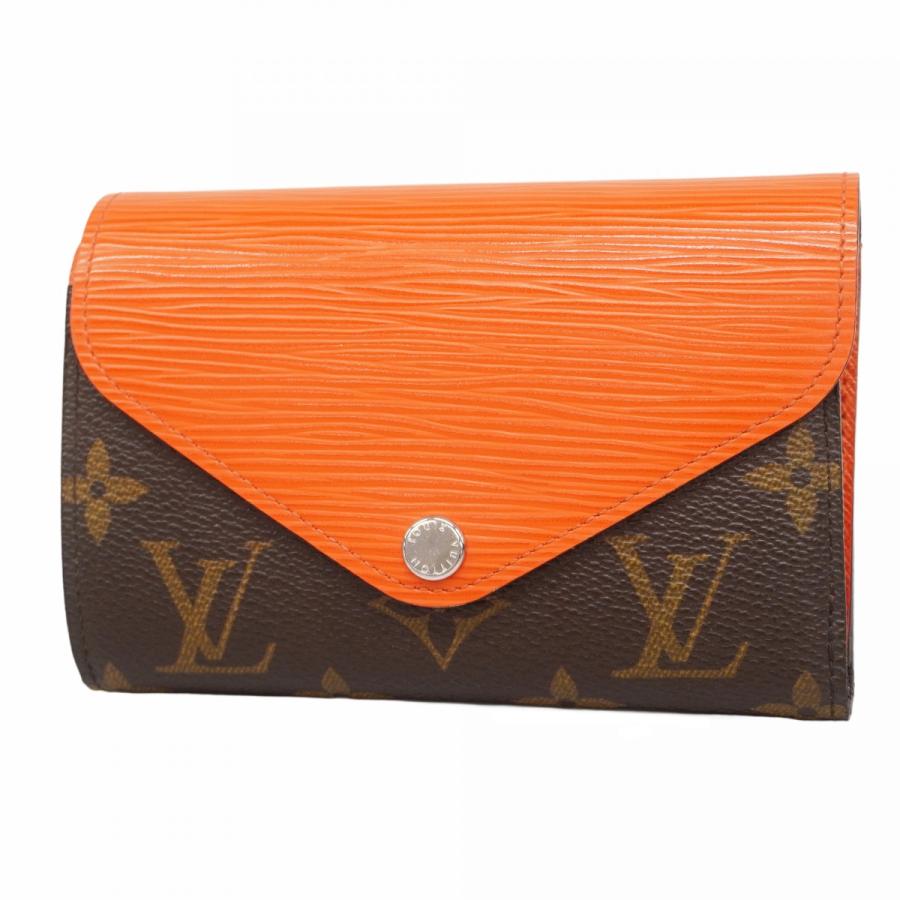 LOUIS VUITTON 【5db1624】ルイヴィトン 三つ折り財布 モノグラム エピ  