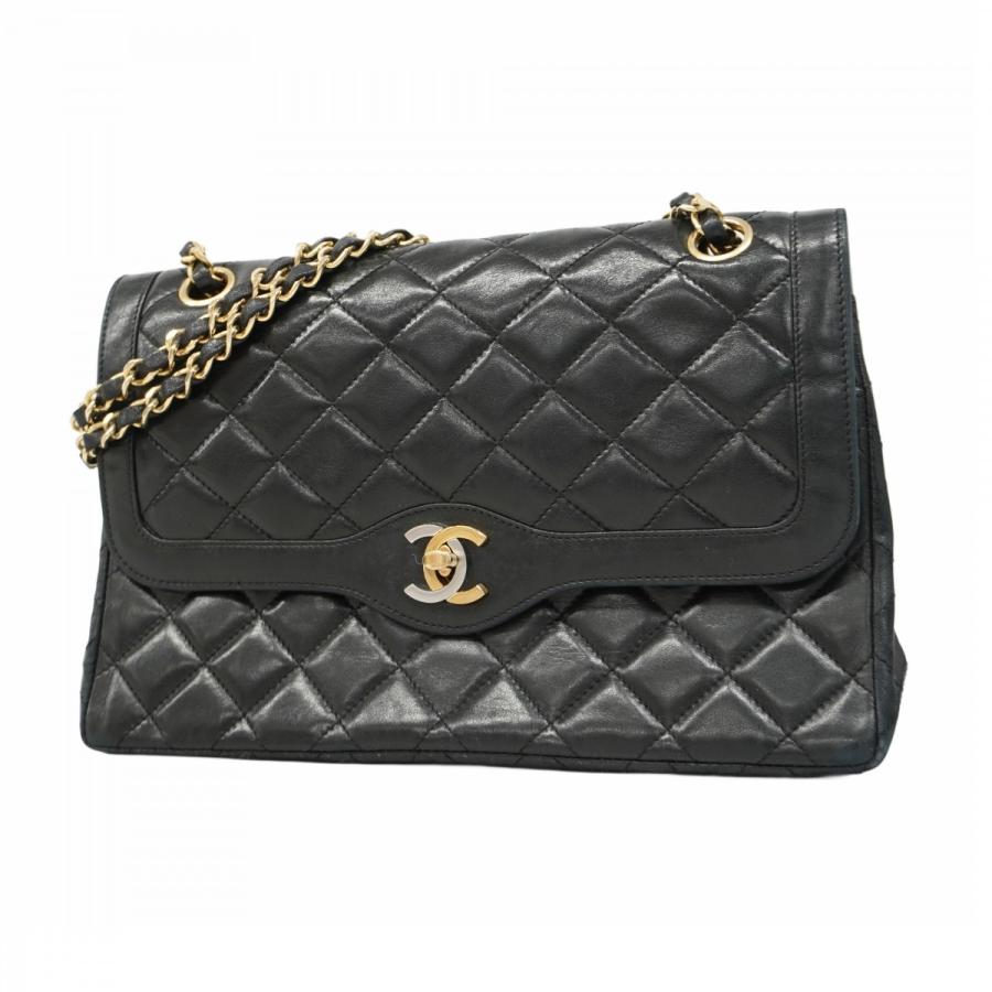 CHANEL 【5db1722】シャネル ショルダーバッグ マトラッセ/パリ限定 W  