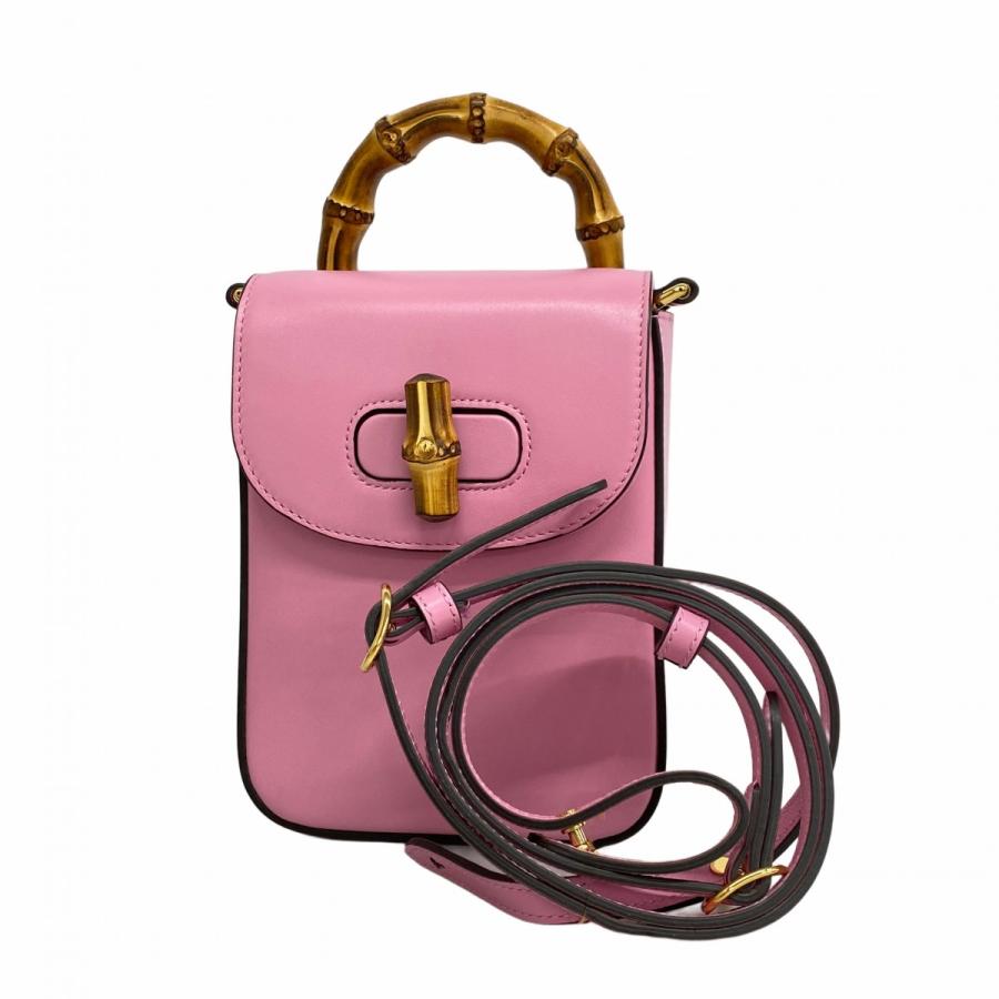 GUCCI 【5db1771】グッチ ハンドバッグ バンブー 702106 レザー GUCCI 【5db1771】グッチ ハンドバッグ バンブー 702106 レザー