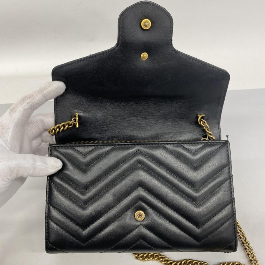 GUCCI 【5db2062】グッチ ショルダーウォレット GGマーモント 474575  
