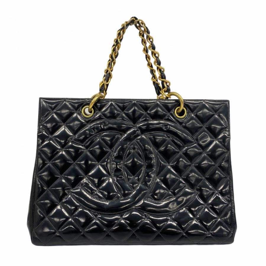 CHANEL 【5db2064】シャネル トートバッグ マトラッセ パテント CHANEL 【5db2064】シャネル トートバッグ マトラッセ パテント