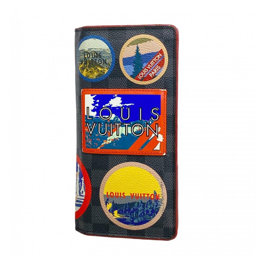 LOUIS VUITTON 【5db2106】ルイヴィトン 長財布 ダミエ・グラフィット  