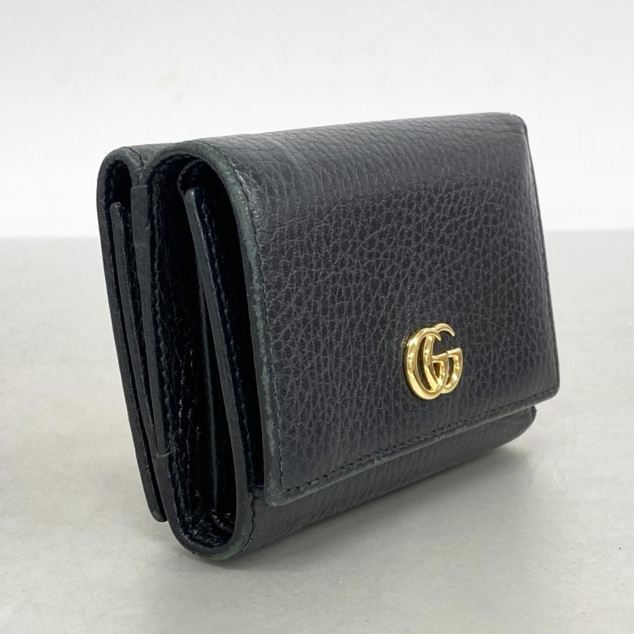 GUCCI 【5db2108】グッチ 三つ折り財布 GGマーモント 474746 GUCCI 【5db2108】グッチ 三つ折り財布 GGマーモント 474746