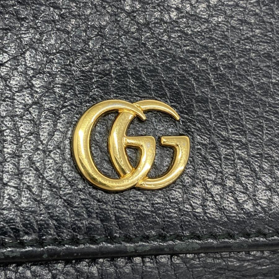 GUCCI 【5db2108】グッチ 三つ折り財布 GGマーモント 474746 GUCCI 【5db2108】グッチ 三つ折り財布 GGマーモント 474746
