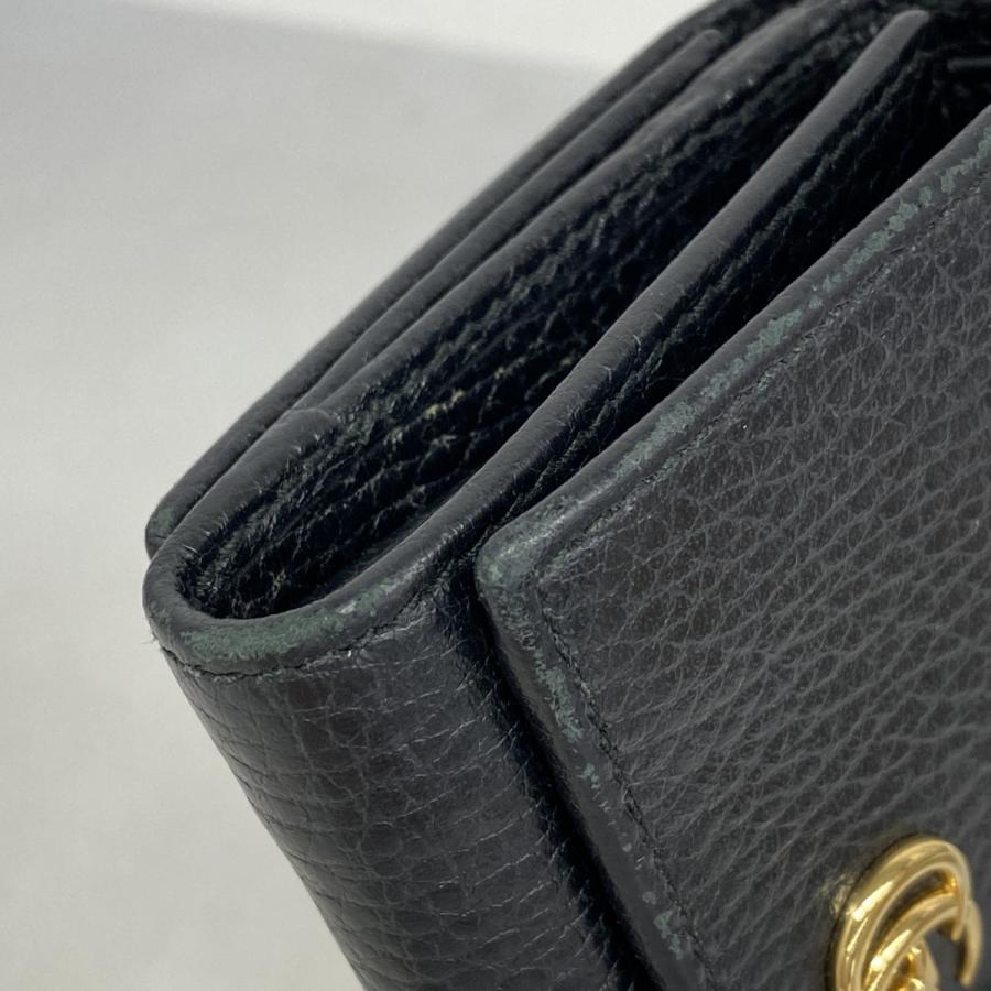 GUCCI 【5db2108】グッチ 三つ折り財布 GGマーモント 474746 GUCCI 【5db2108】グッチ 三つ折り財布 GGマーモント 474746