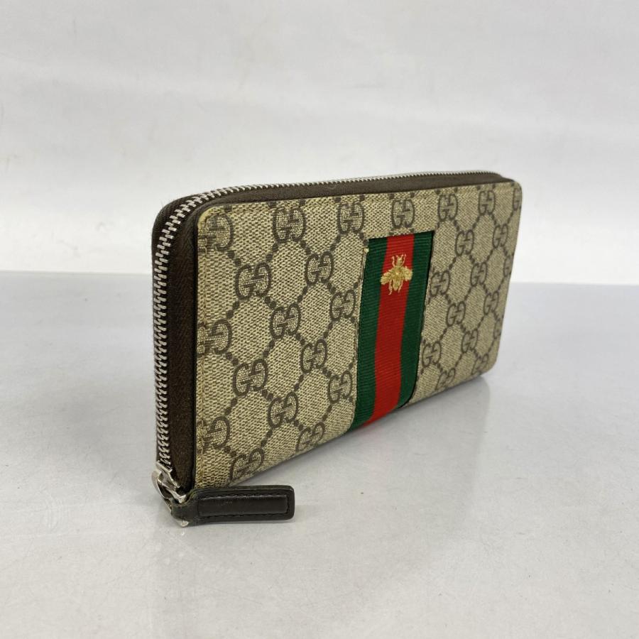 GUCCI 【5db2150】グッチ 長財布 GGスプリーム/シェリーライン GUCCI 【5db2150】グッチ 長財布 GGスプリーム/シェリーライン