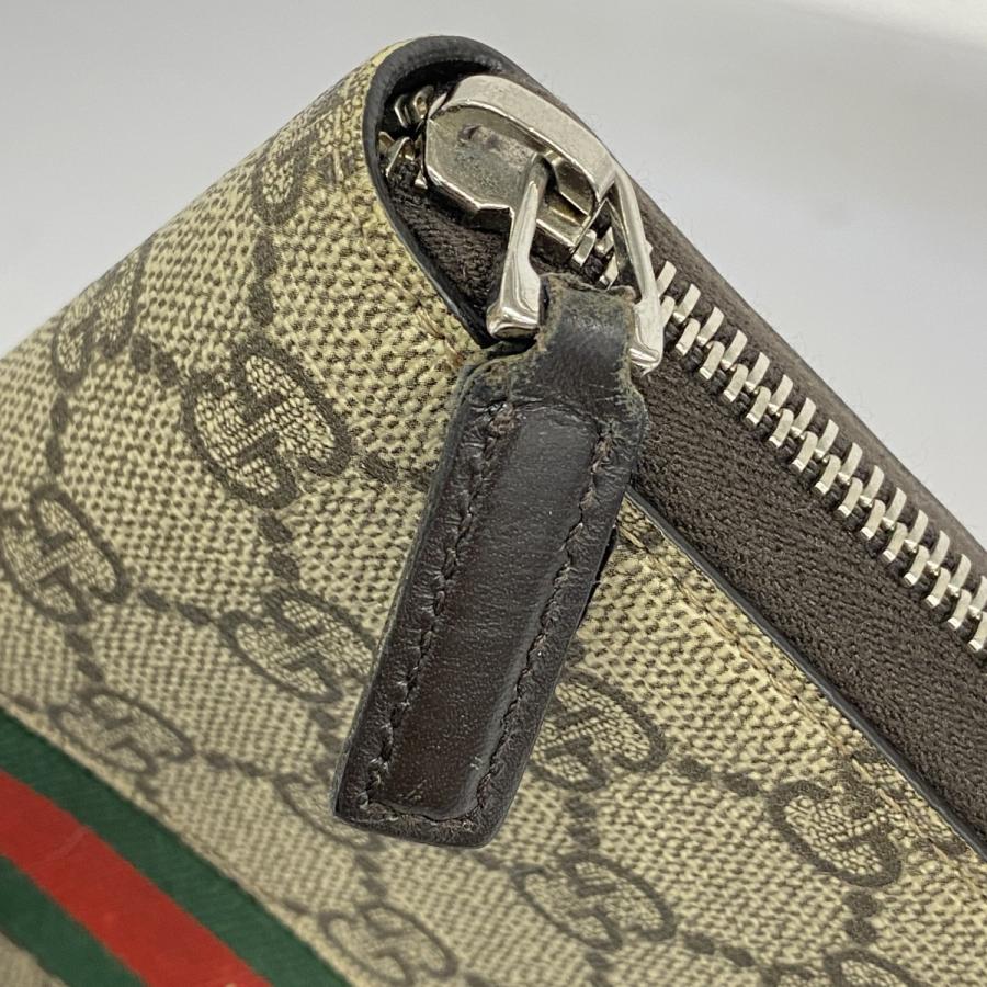 GUCCI 【5db2150】グッチ 長財布 GGスプリーム/シェリーライン GUCCI 【5db2150】グッチ 長財布 GGスプリーム/シェリーライン