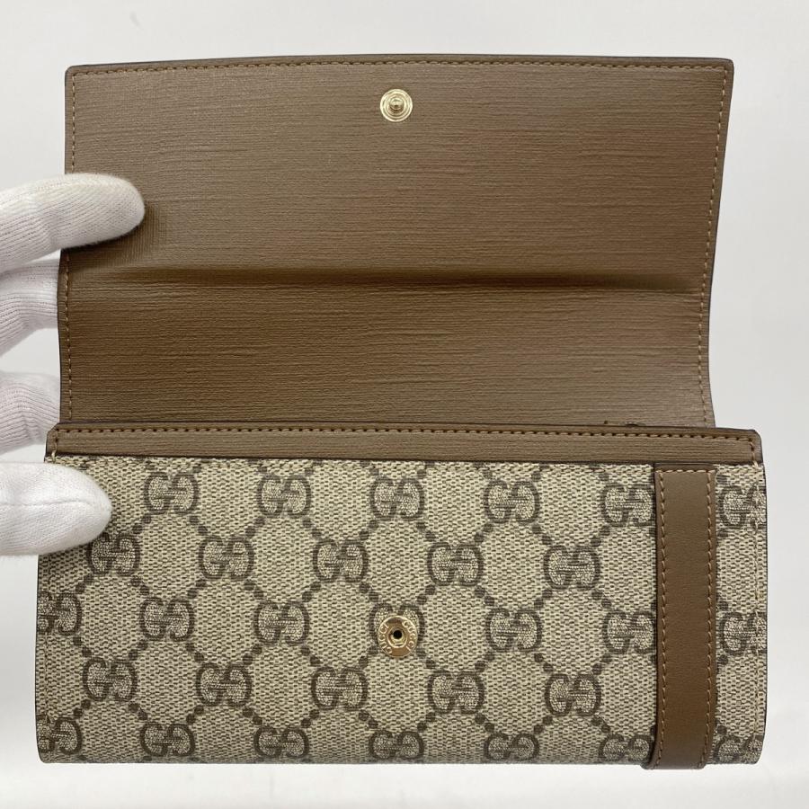 GUCCI ☆SALE【5db2280】グッチ 長財布 GGスプリーム 309760 PVC GUCCI ☆SALE【5db2280】グッチ 長財布 GGスプリーム 309760 PVC