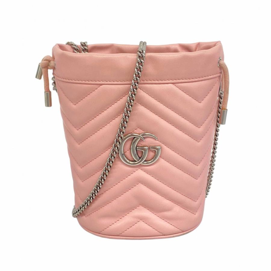 GUCCI ☆最終価格【5dc4246】グッチ ショルダーバッグ GGマーモント  