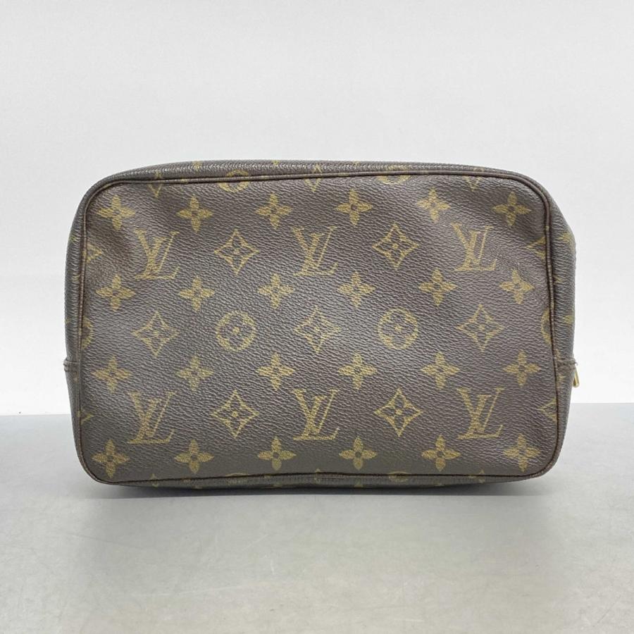 Louis Vuitton モノグラムポーチ グレー 約25cm