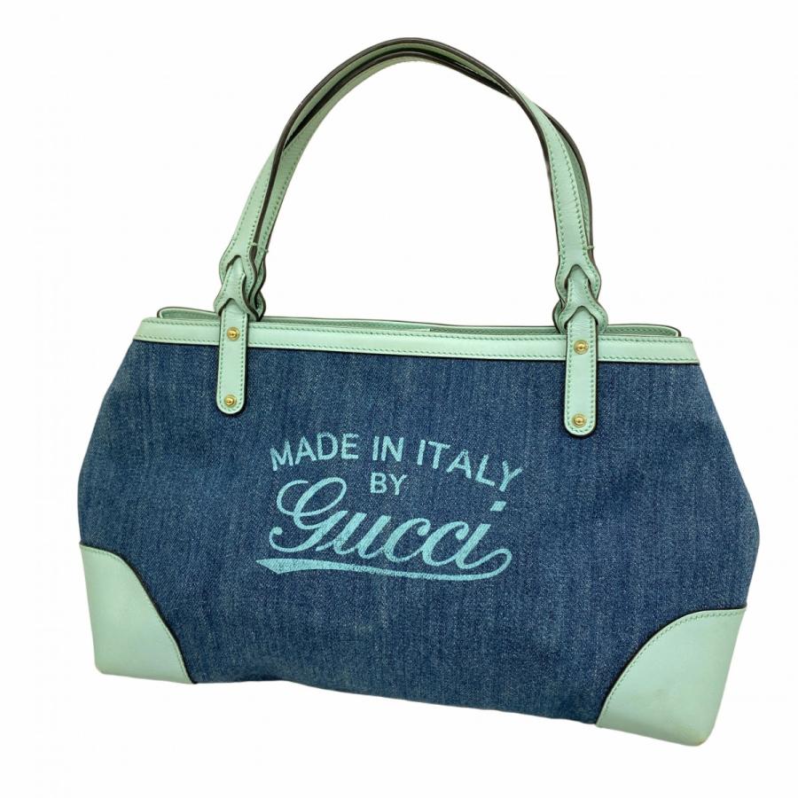 GUCCI 【5dd5224】グッチ トートバッグ 348715 デニム レザー GUCCI 【5dd5224】グッチ トートバッグ 348715 デニム レザー