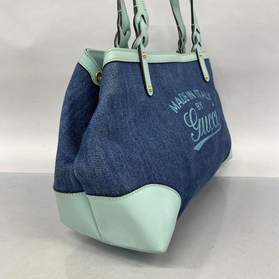GUCCI 【5dd5224】グッチ トートバッグ 348715 デニム レザー GUCCI 【5dd5224】グッチ トートバッグ 348715 デニム レザー